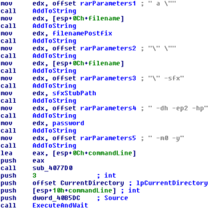 Rar sfx command line options