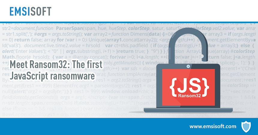 Meet Ransom32: The first JavaScript ransomware