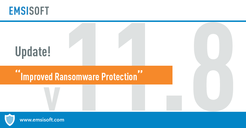 Emsisoft Anti-Malware & Emsisoft Internet Security 11.8 released