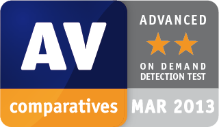 AV-Comparatives ADVANCED award for Emsisoft Anti-Malware