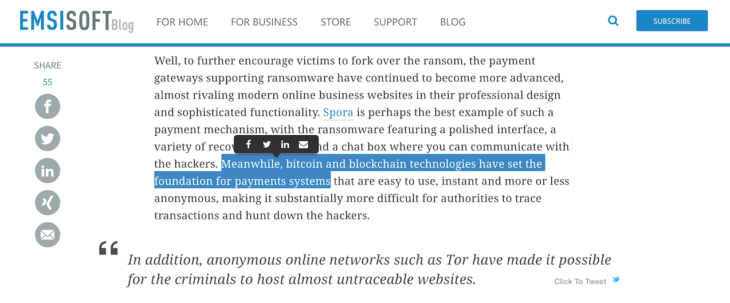 emsisoft-blog-sharing-options