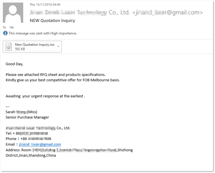 ISO-Malware als E-Mail-Anhang