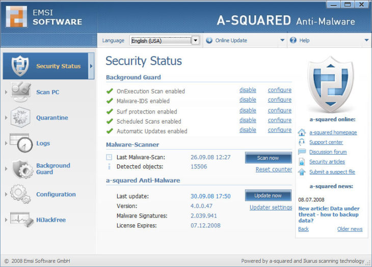 Emsisoft A-Squared Anti-Malware