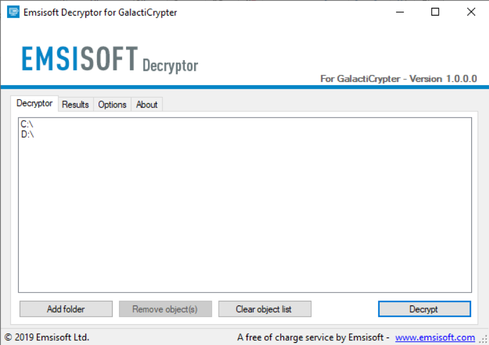 [Image: Emsisoft-Decryptor-for-GalactiCrypter.png]
