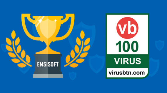 Emsisoft awarded VB100 in tests