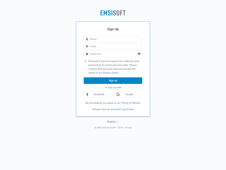 If you and your family are not protected yet by Emsisoft, sign up for a trial account