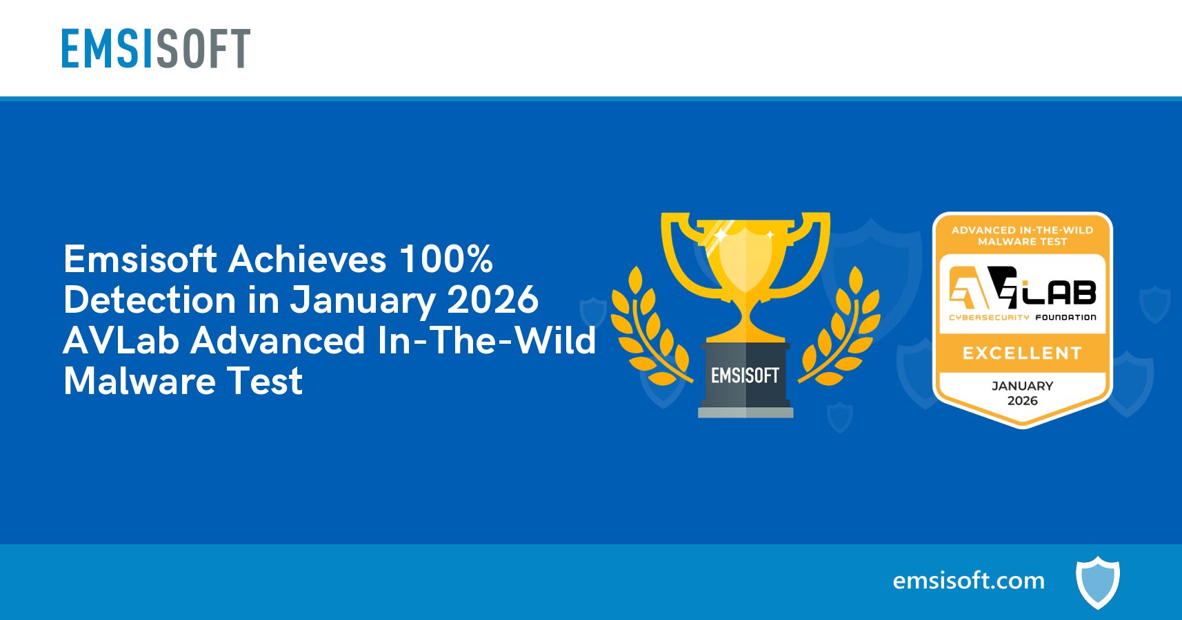 100 % Erkennungsrate beim „Advanced In-the-Wild Malware Test“ für ...